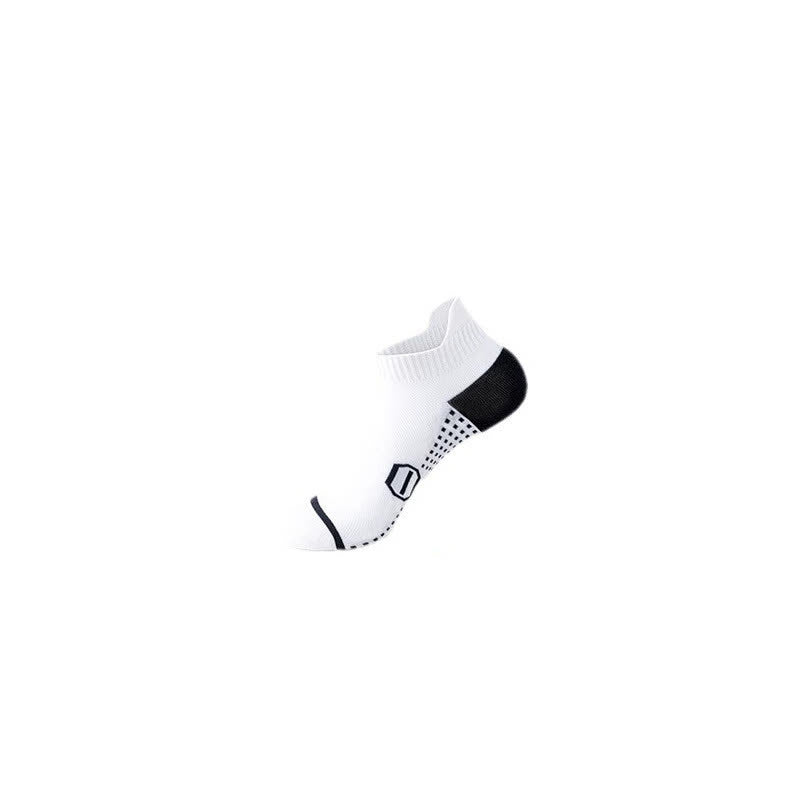 Chaussettes de compression de sport en coton à imprimé graphique (6 paires)