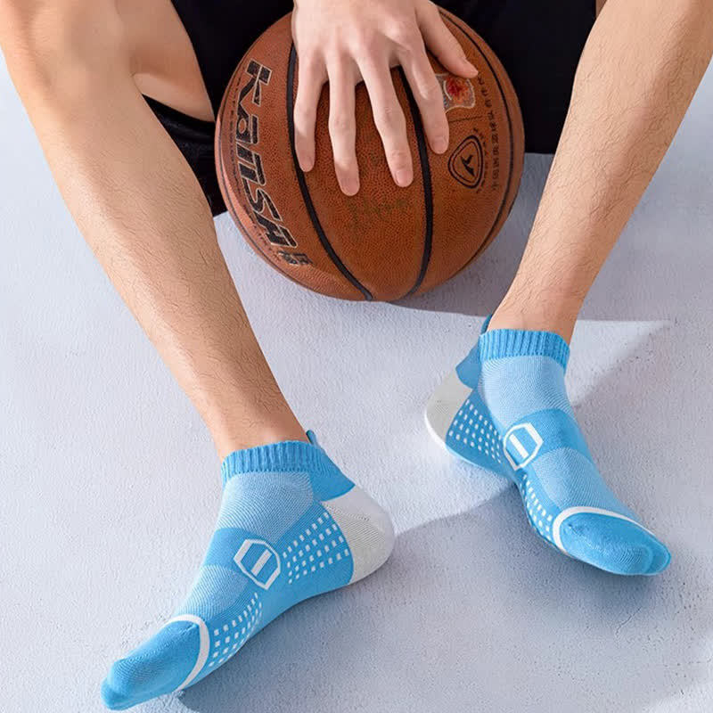 Chaussettes de compression de sport en coton à imprimé graphique (6 paires)