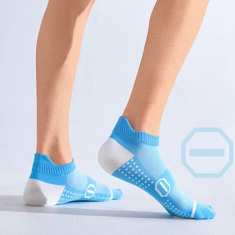 Chaussettes de compression de sport en coton à imprimé graphique (6 paires)