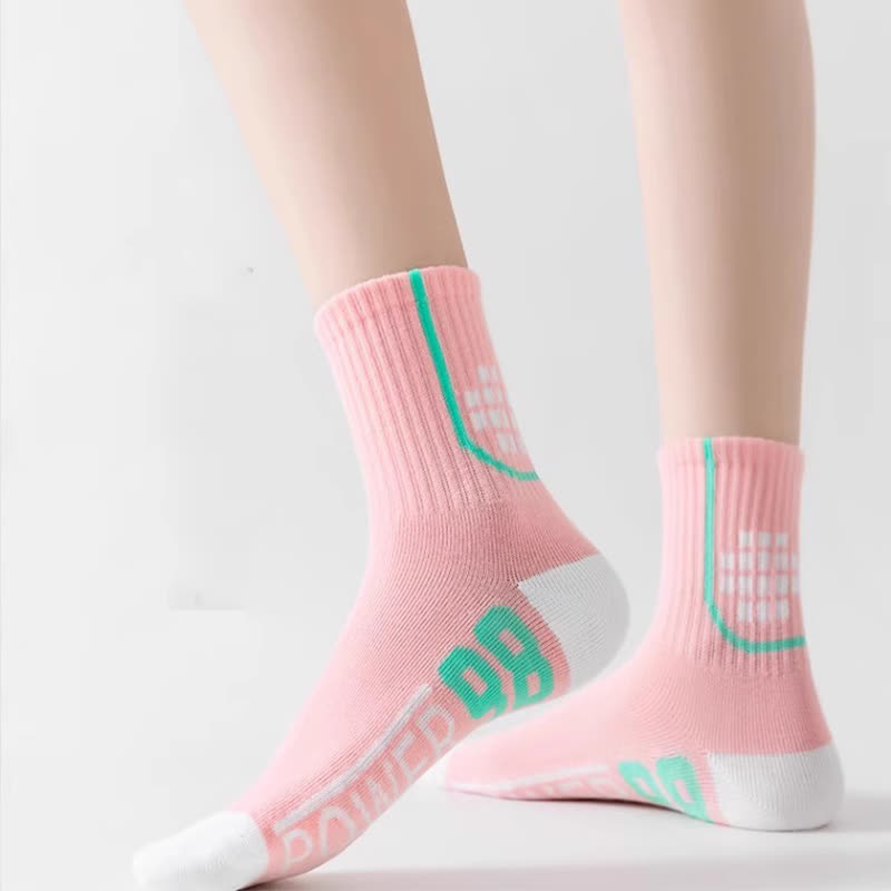 Chaussettes de compression à imprimé graphique numérique (8 paires)