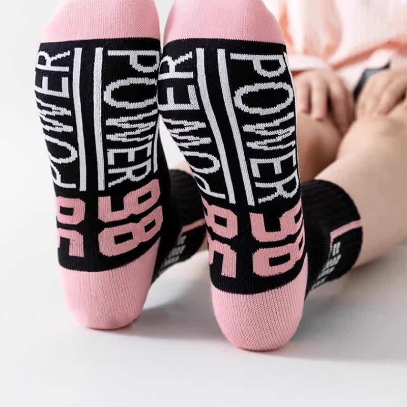Chaussettes de compression à imprimé graphique numérique (8 paires)