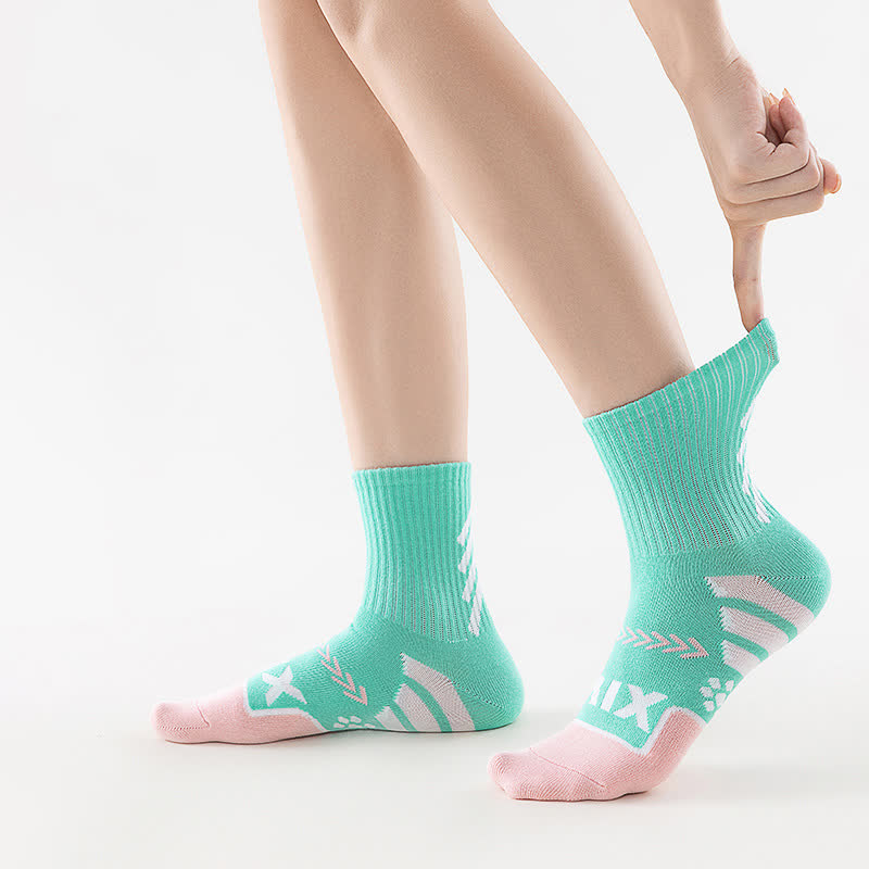 Chaussettes de compression à imprimé graphique numérique (8 paires)
