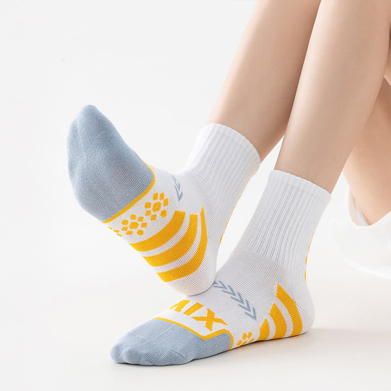 Chaussettes de compression à imprimé graphique numérique (8 paires)
