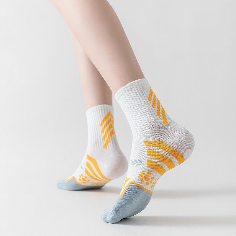 Chaussettes de compression à imprimé graphique numérique (8 paires)