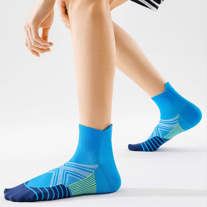 Chaussettes de compression fines à séchage rapide pour la course à pied (5 paires)