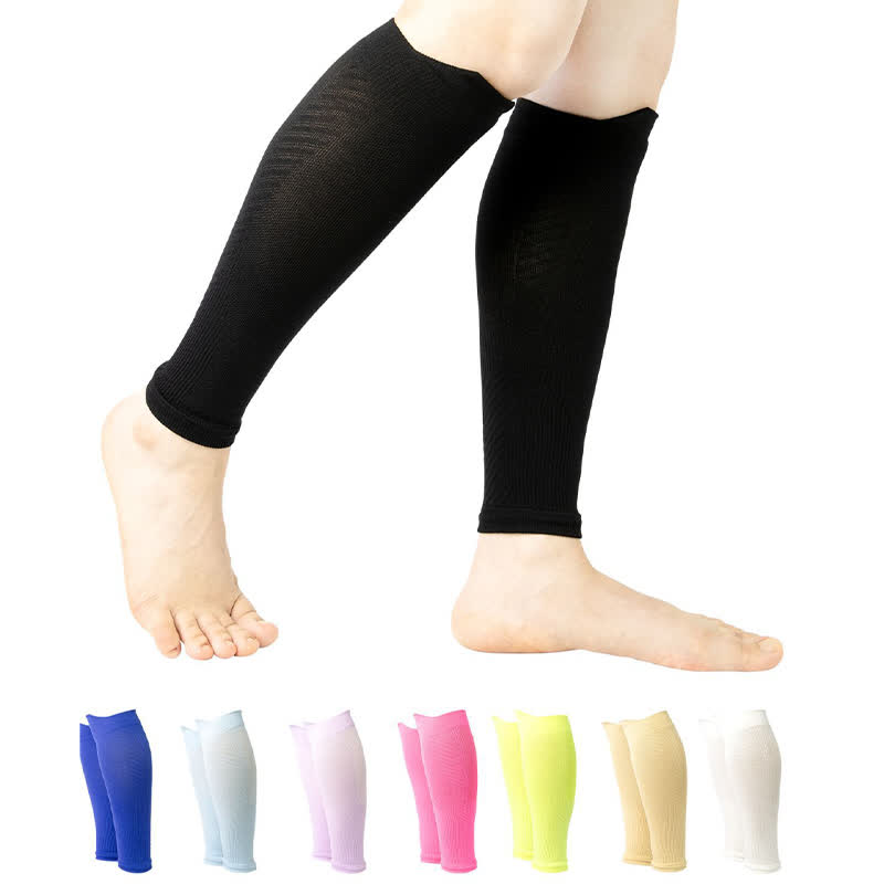 Manchons de compression respirants tricotés pour mollets