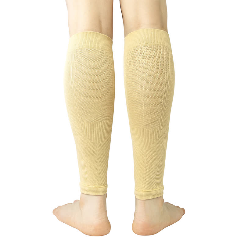 Manchons de compression respirants tricotés pour mollets