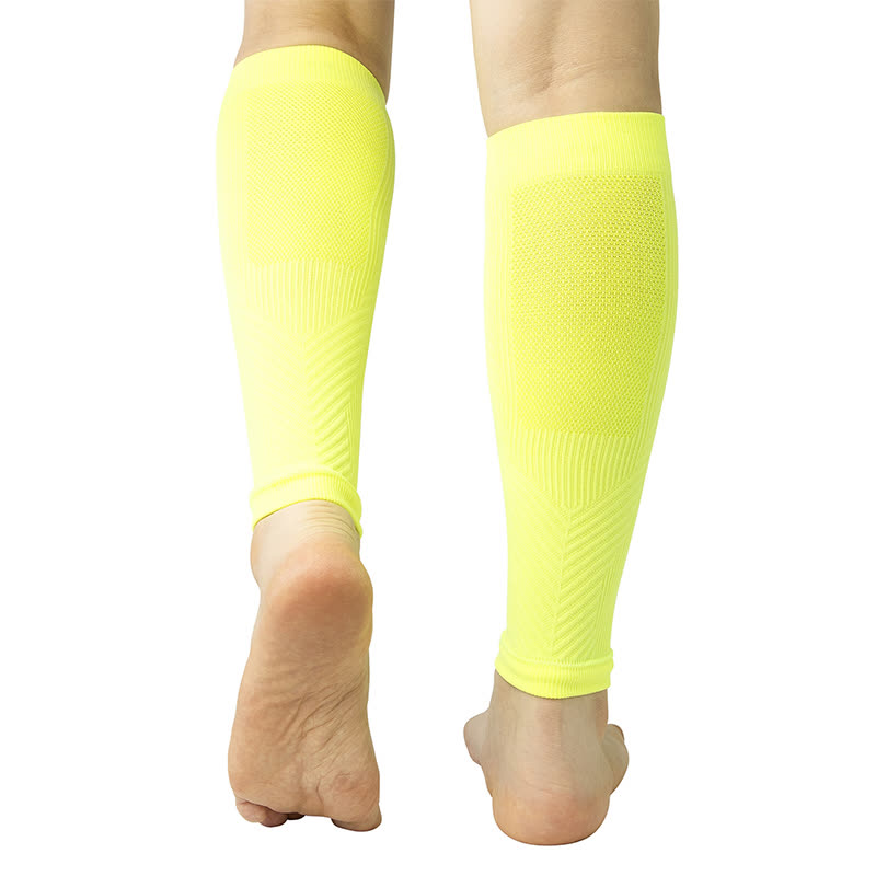 Manchons de compression respirants tricotés pour mollets