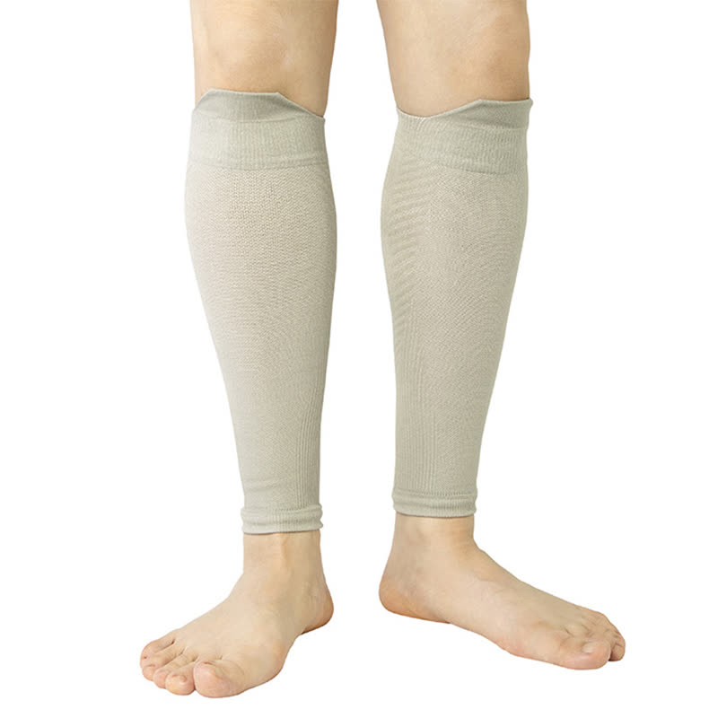 Manchons de compression respirants tricotés pour mollets