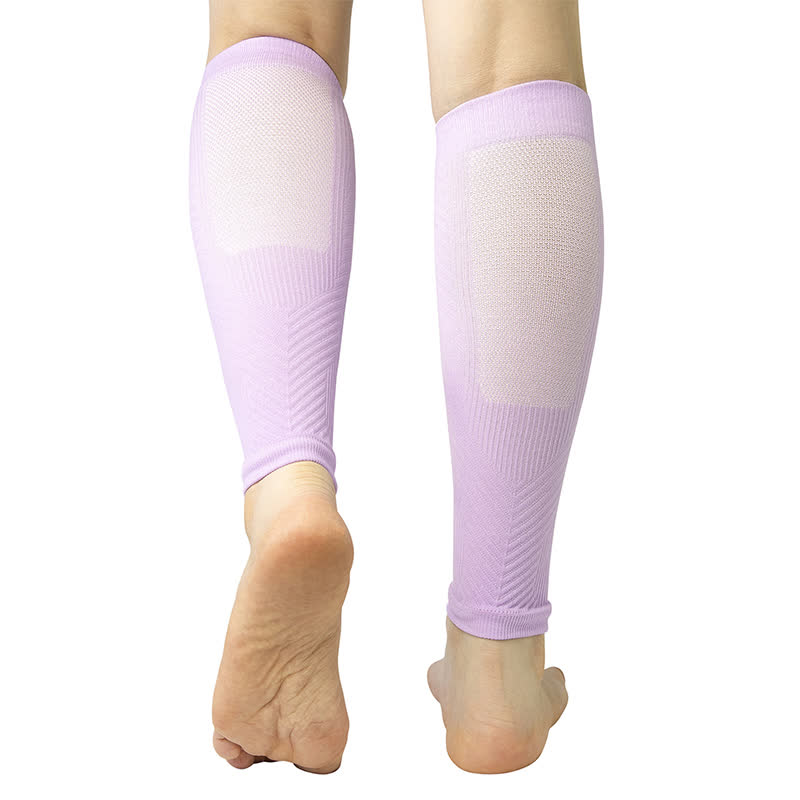 Manchons de compression respirants tricotés pour mollets