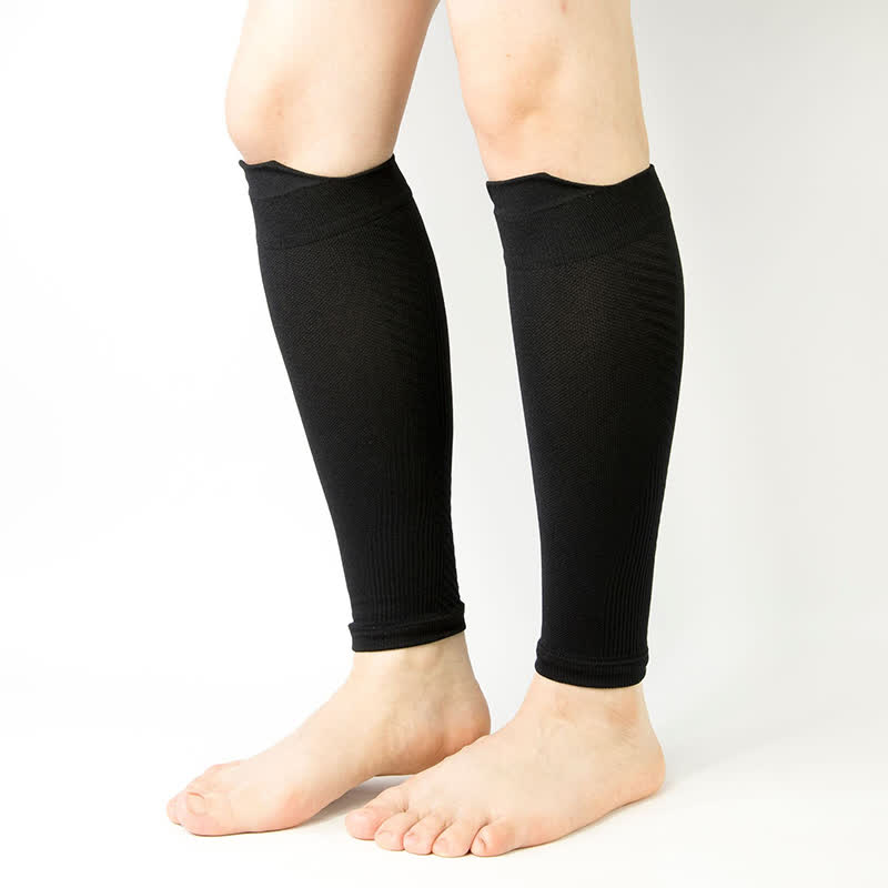 Manchons de compression respirants tricotés pour mollets