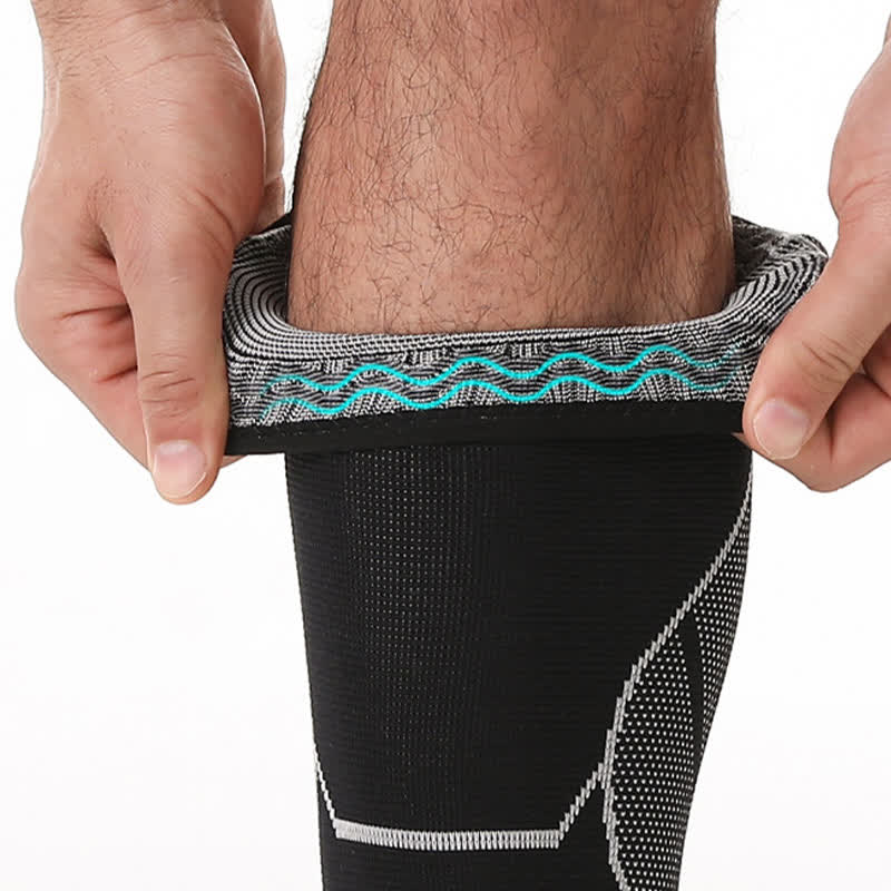 Manchons de compression antidérapants pour mollets et chevilles