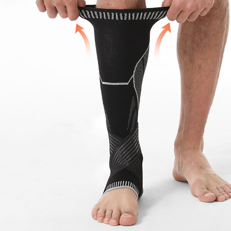 Manchons de compression antidérapants pour mollets et chevilles