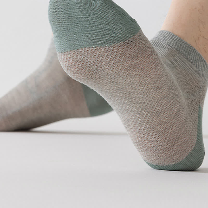 Chaussettes respirantes antidérapantes à talon en maille (6 paires)