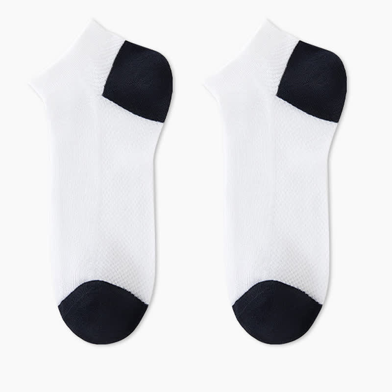 Chaussettes respirantes antidérapantes à talon en maille (6 paires)