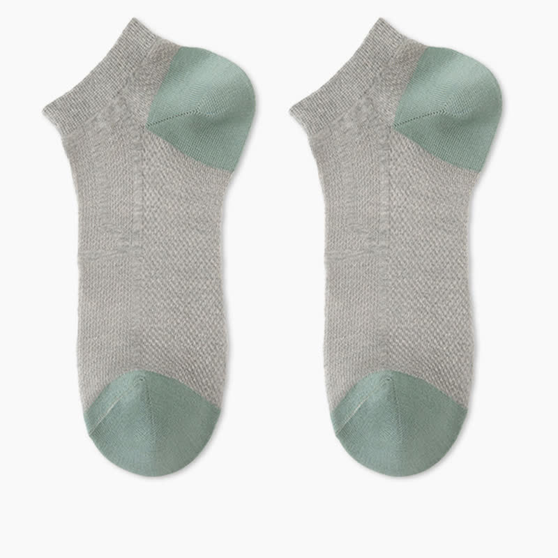 Chaussettes respirantes antidérapantes à talon en maille (6 paires)