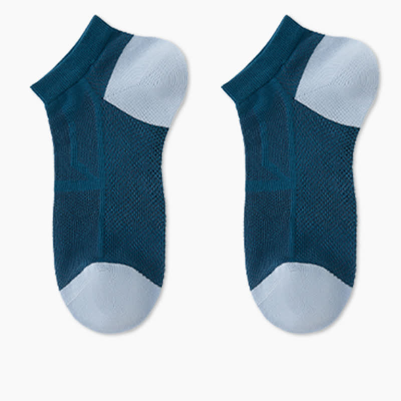 Chaussettes respirantes antidérapantes à talon en maille (6 paires)