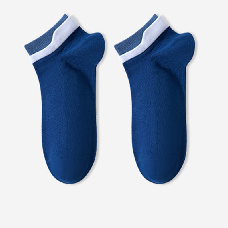 Chaussettes en maille respirante en pur coton (5 paires)