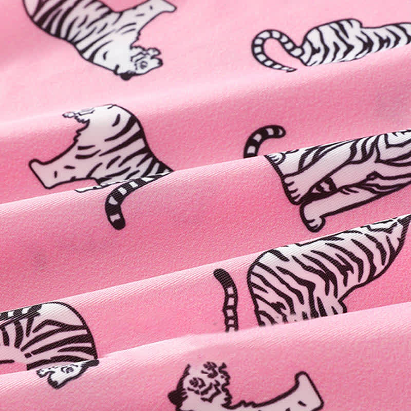 Lot de 4 boxers respirants à imprimé tigre pour homme - image 4