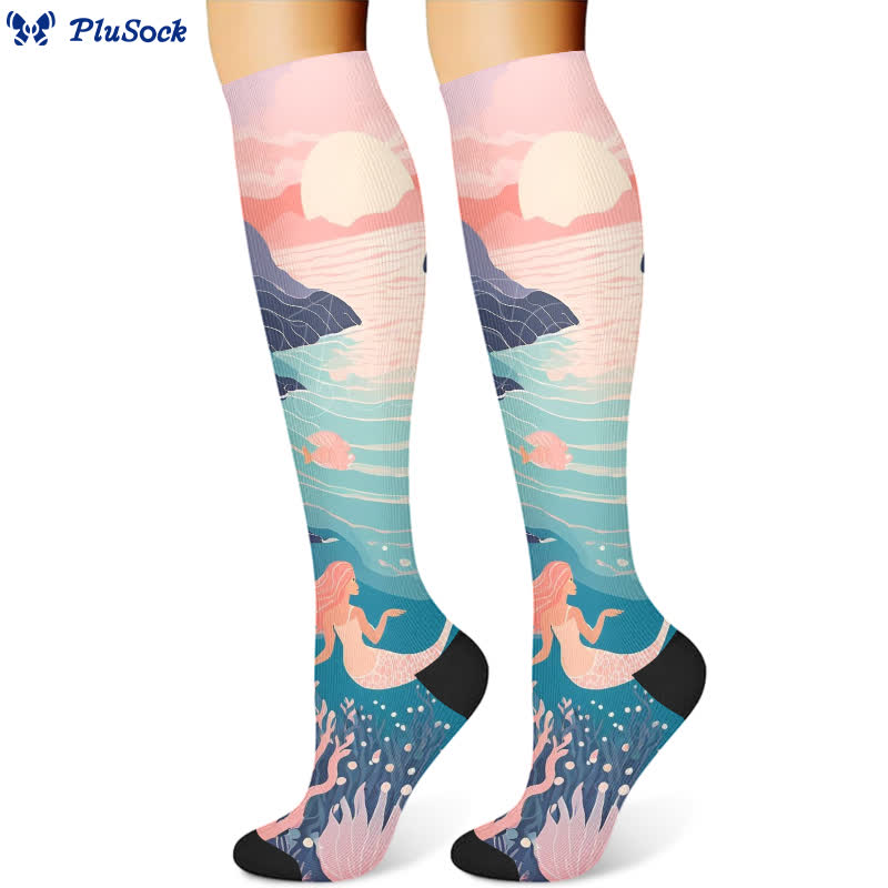Chaussettes de compression Mermaid Series (3 paires) - image 2