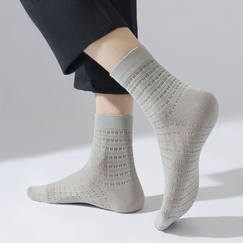 Chaussettes en fibre de bambou creuses (5 paires)