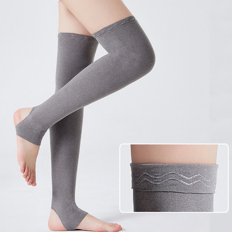 Manchons de compression pour cuisses à étrier - Gris - XL - image 3