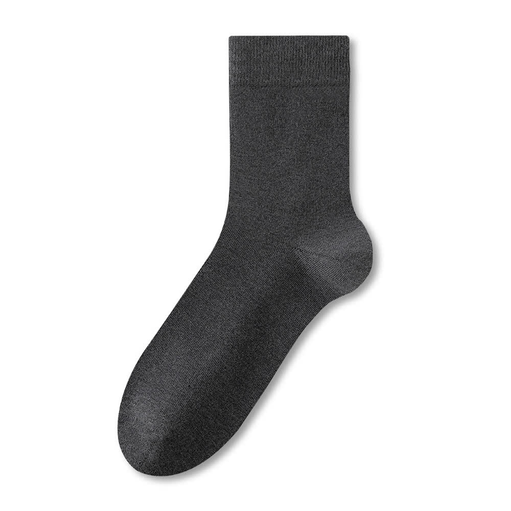 Chaussettes respirantes antibactériennes en pur coton (5 paires)