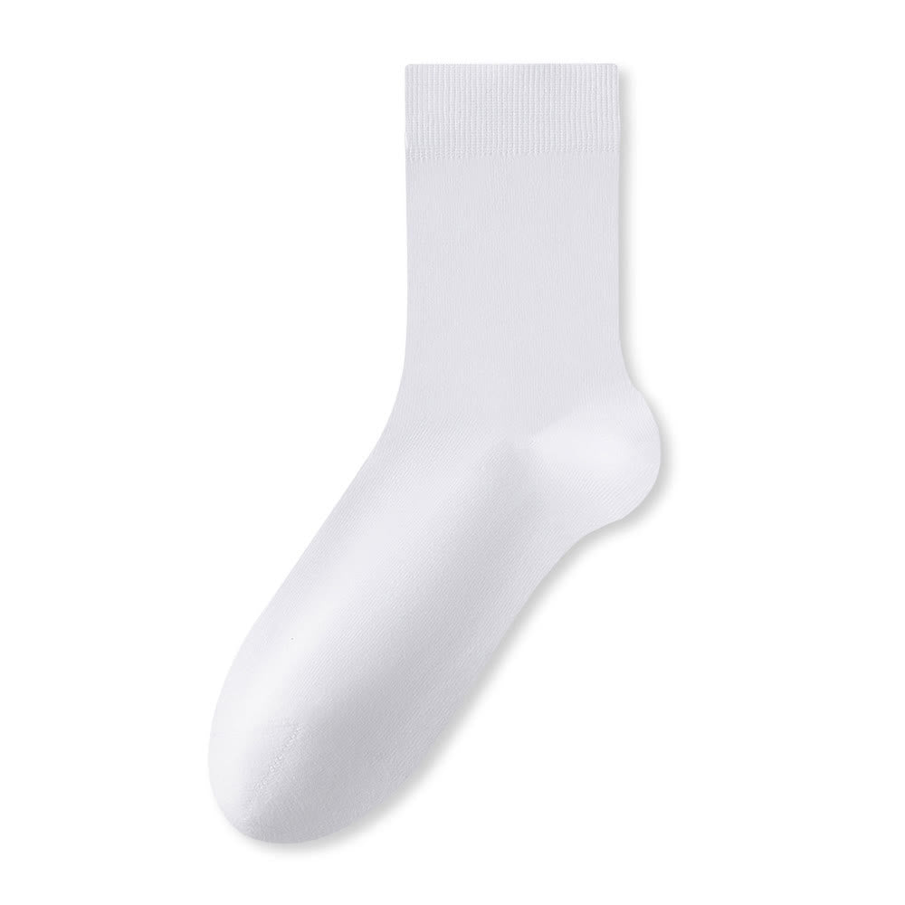 Chaussettes respirantes antibactériennes en pur coton (5 paires)