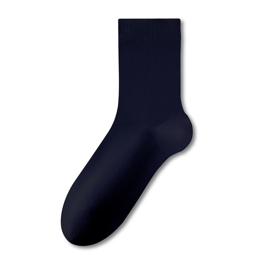 Chaussettes respirantes antibactériennes en pur coton (5 paires)
