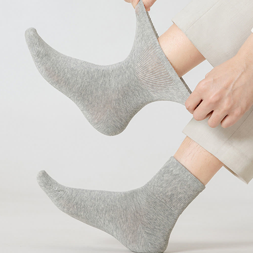 Chaussettes longues en coton extensible grande taille (8 paires)