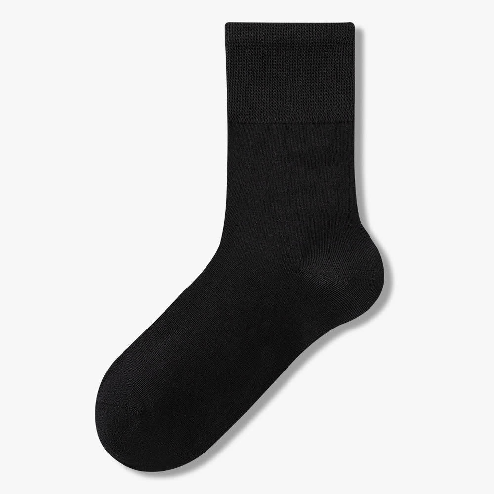 Chaussettes longues en coton extensible grande taille (8 paires)