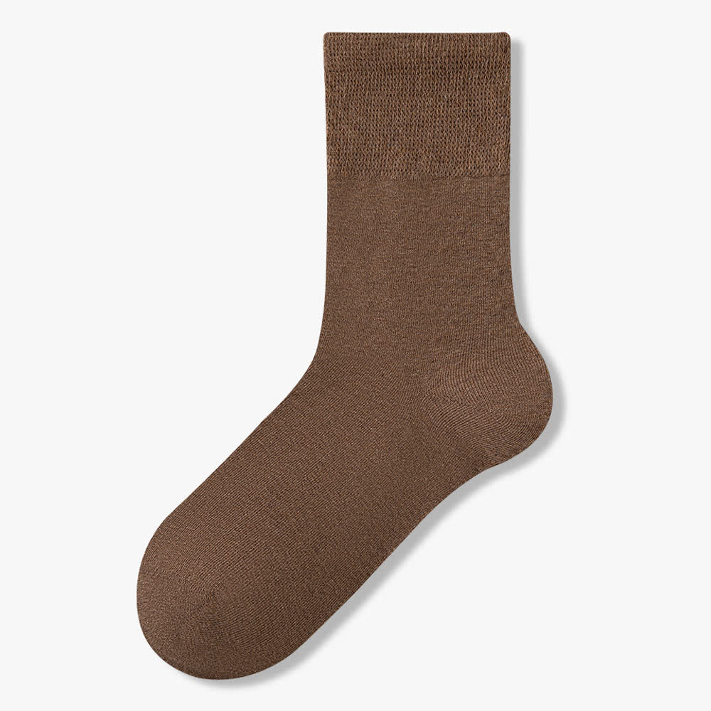 Chaussettes longues en coton extensible grande taille (8 paires)