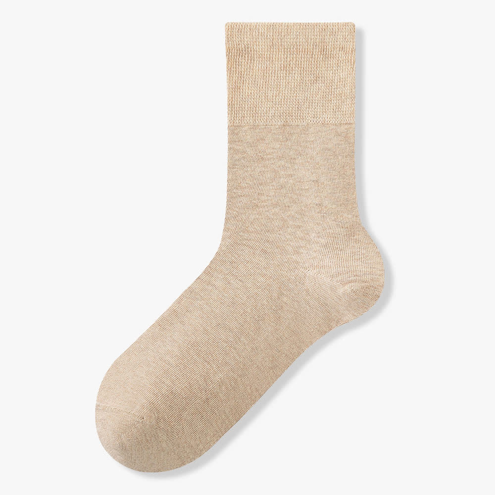 Chaussettes longues en coton extensible grande taille (8 paires)