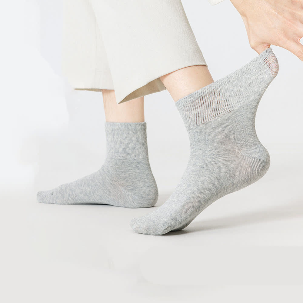 Chaussettes longues en coton extensible grande taille (8 paires)