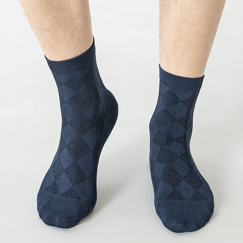 Chaussettes mi-mollet respirantes en pur coton (7 paires)