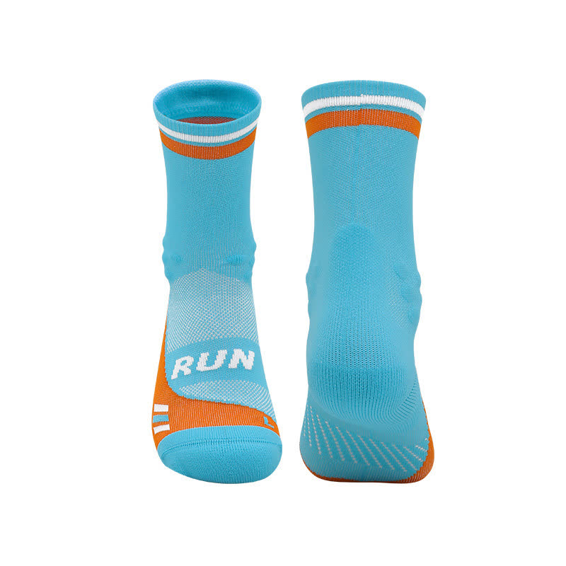 Chaussettes de compression respirantes à séchage rapide (4 paires) - Bleu - EU39-44 (US6-10) - image 8