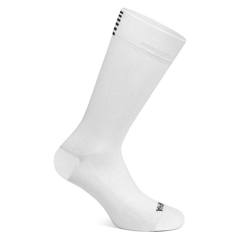 Chaussettes de compression de cyclisme de couleur unie (6 paires)