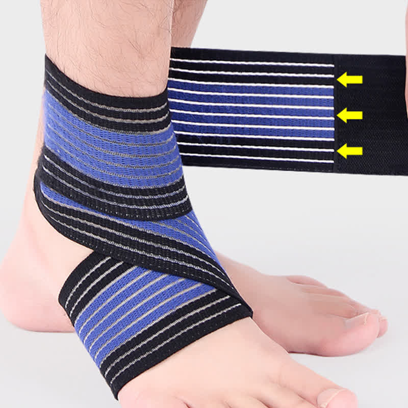 Chevillères fines et élastiques en velcro - image 3