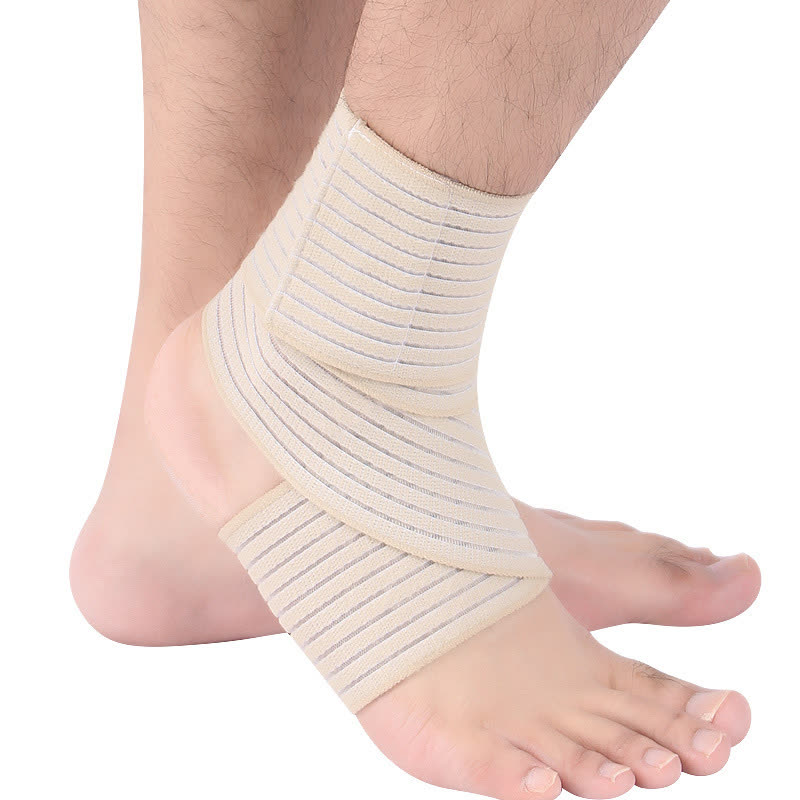 Chevillères fines et élastiques en velcro - Beige - Taille unique - image 8
