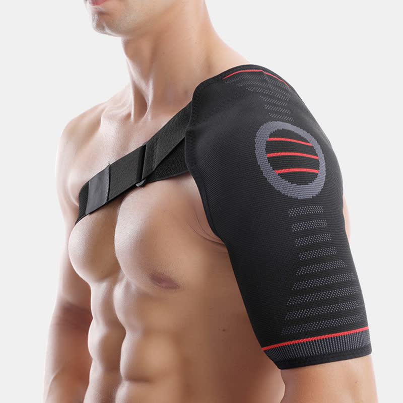 Orthèse d'épaule à compression réglable et hautement élastique
