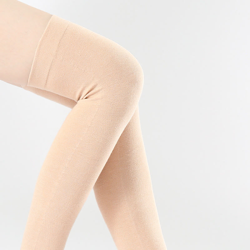 Manchons de cuisse en pur coton avec poignée en silicone antidérapante - image 7