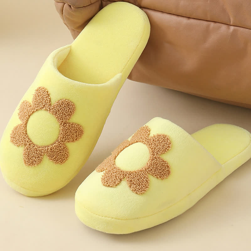 Chaussons mignons à imprimé floral grande taille - image 7