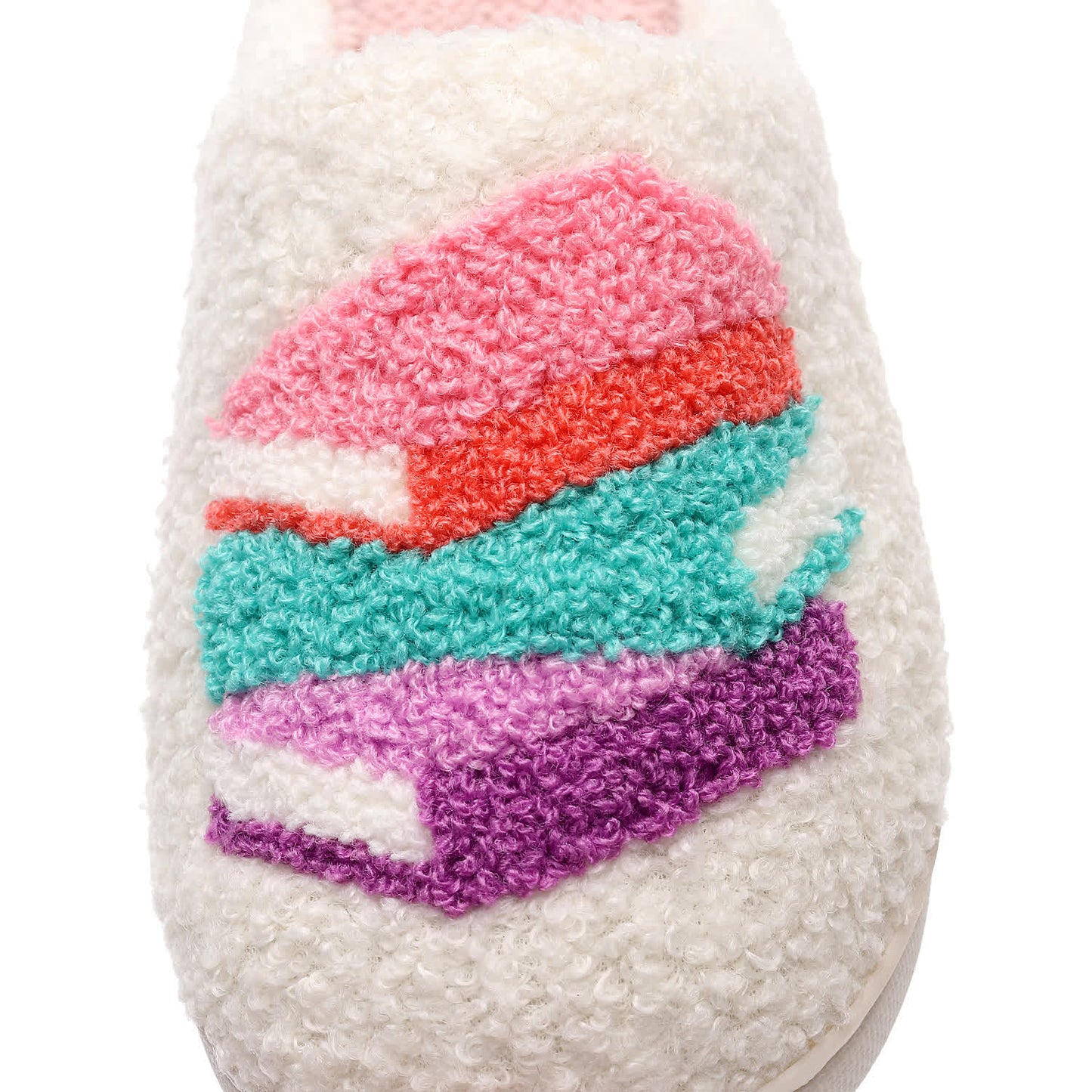 Chaussons grande taille à imprimé livre - image 4