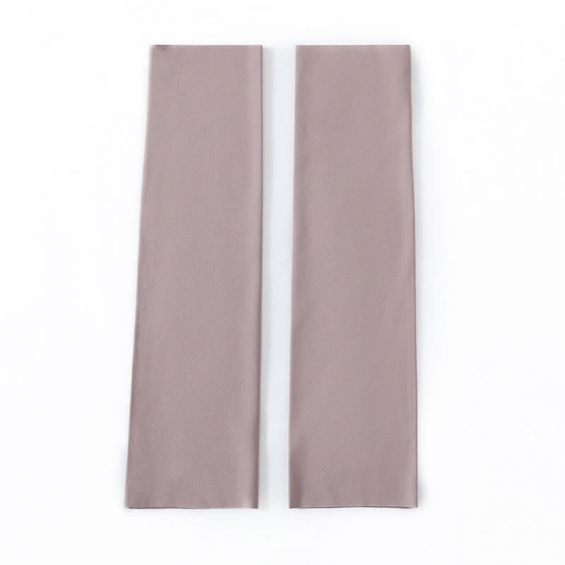 Manchons de mollet respirants de couleur unie - Rose - XL - image 13
