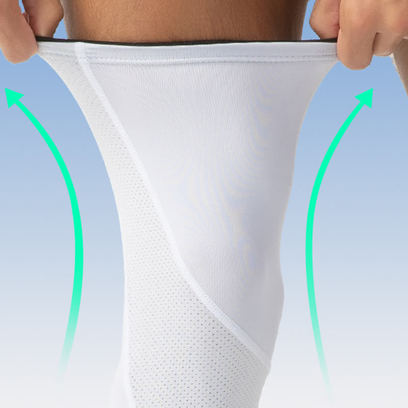 Manchons de compression réfléchissants et antidérapants pour le cyclisme - image 4