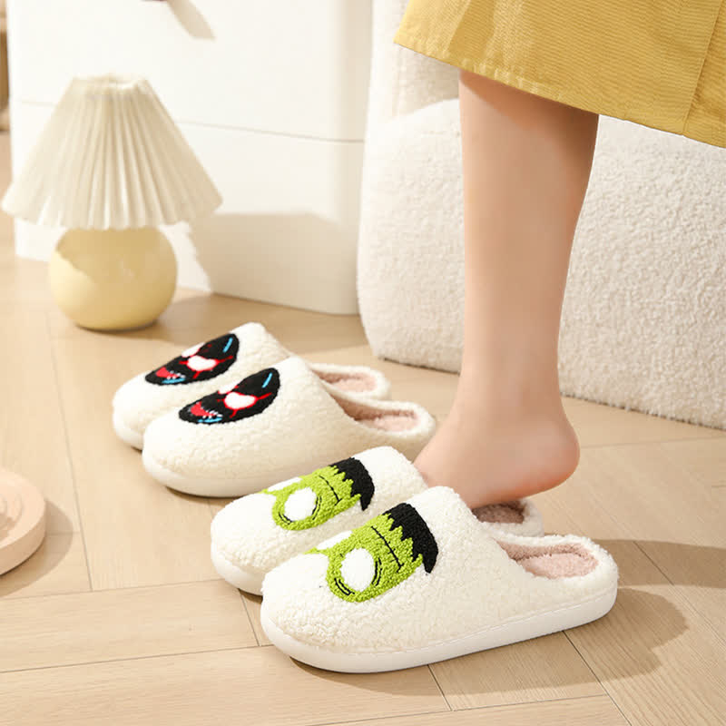 Chaussons grande taille motif dessin animé Halloween - image 5