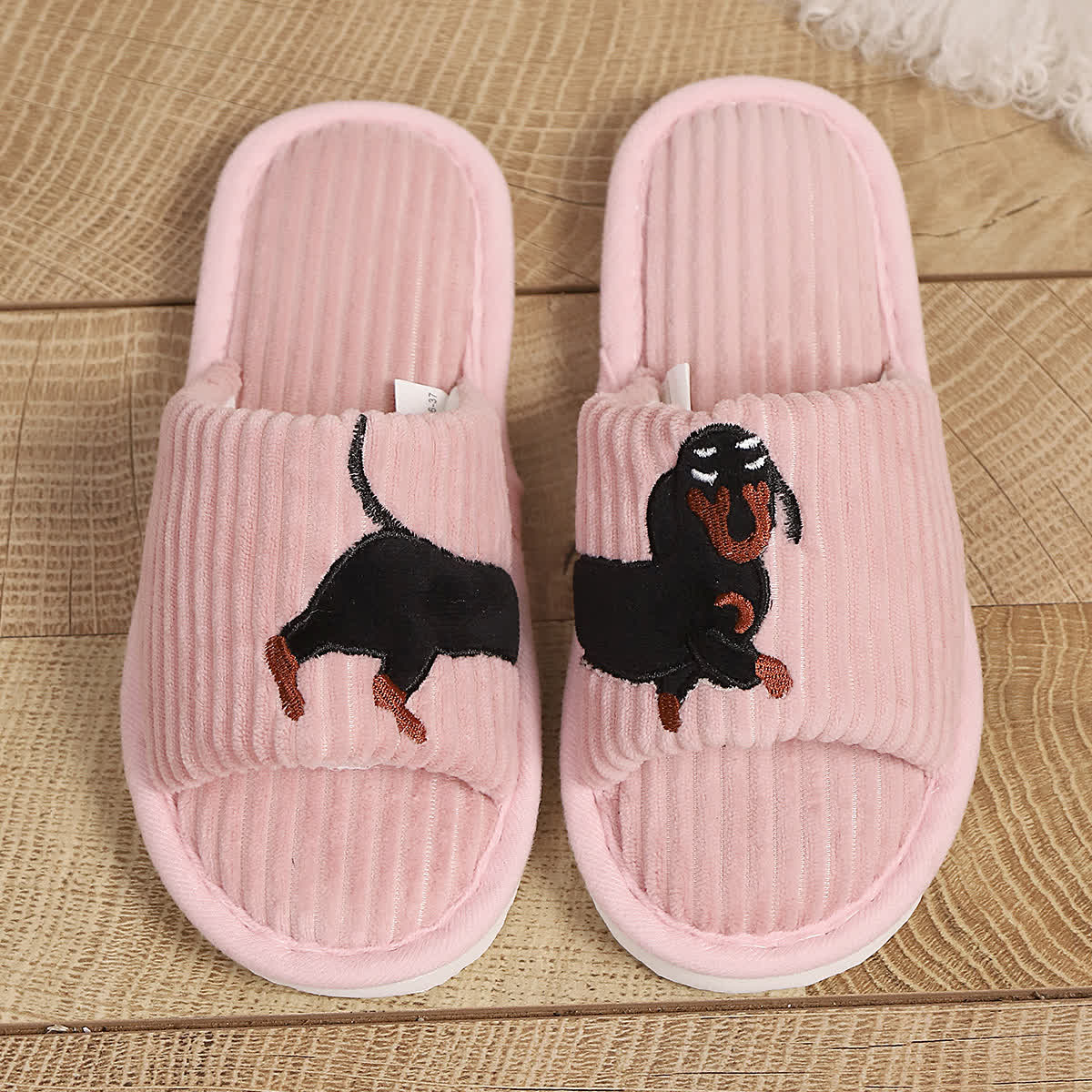 Chaussons mignons teckel grande taille - image 6