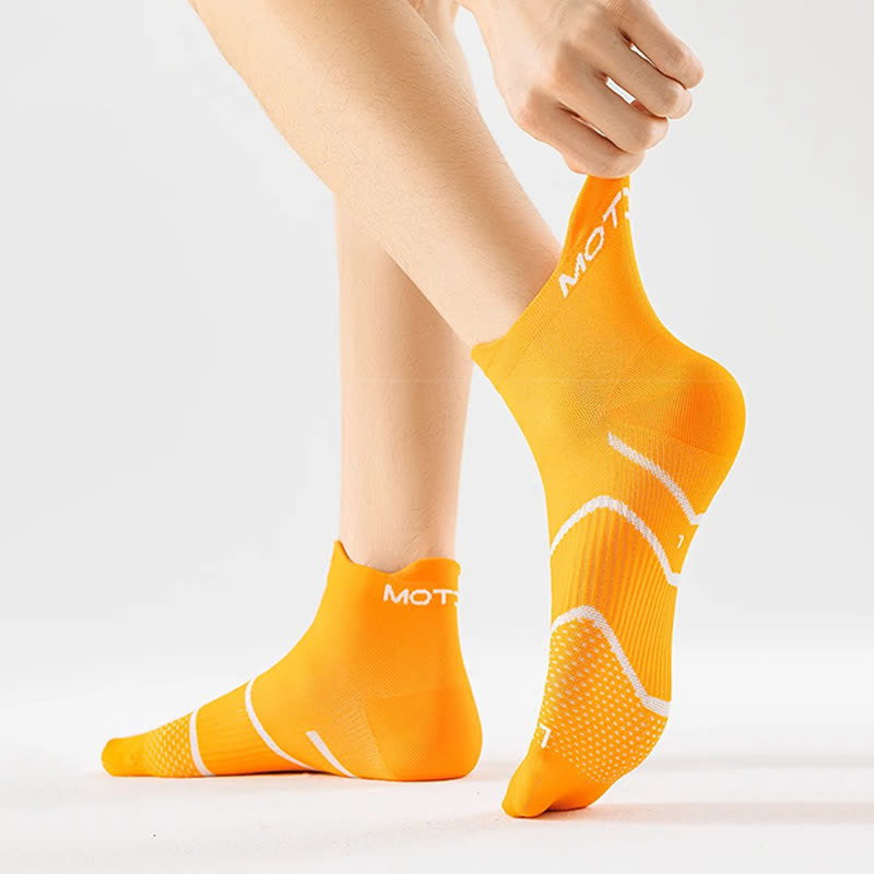 Chaussettes de compression sport à rayures grande taille (6 paires) - image 4