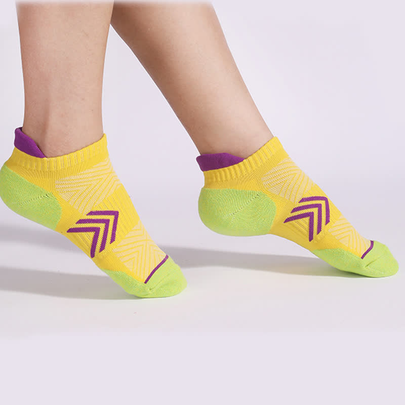 Chaussettes de compression antidérapantes en coton à blocs de couleurs Arrow (6 paires) - image 7