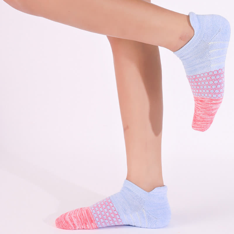 Chaussettes de compression en coton à blocs de couleurs dégradés (8 paires) - image 3